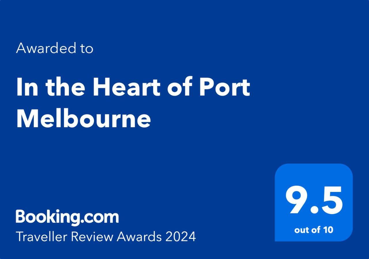 In The Heart Of Port Melbourne Apartman Kültér fotó