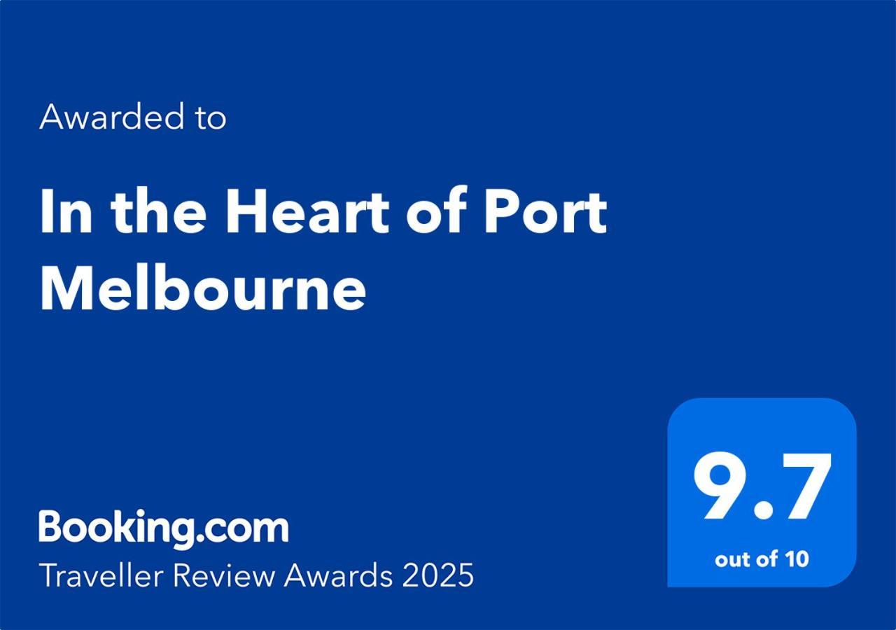 In The Heart Of Port Melbourne Apartman Kültér fotó